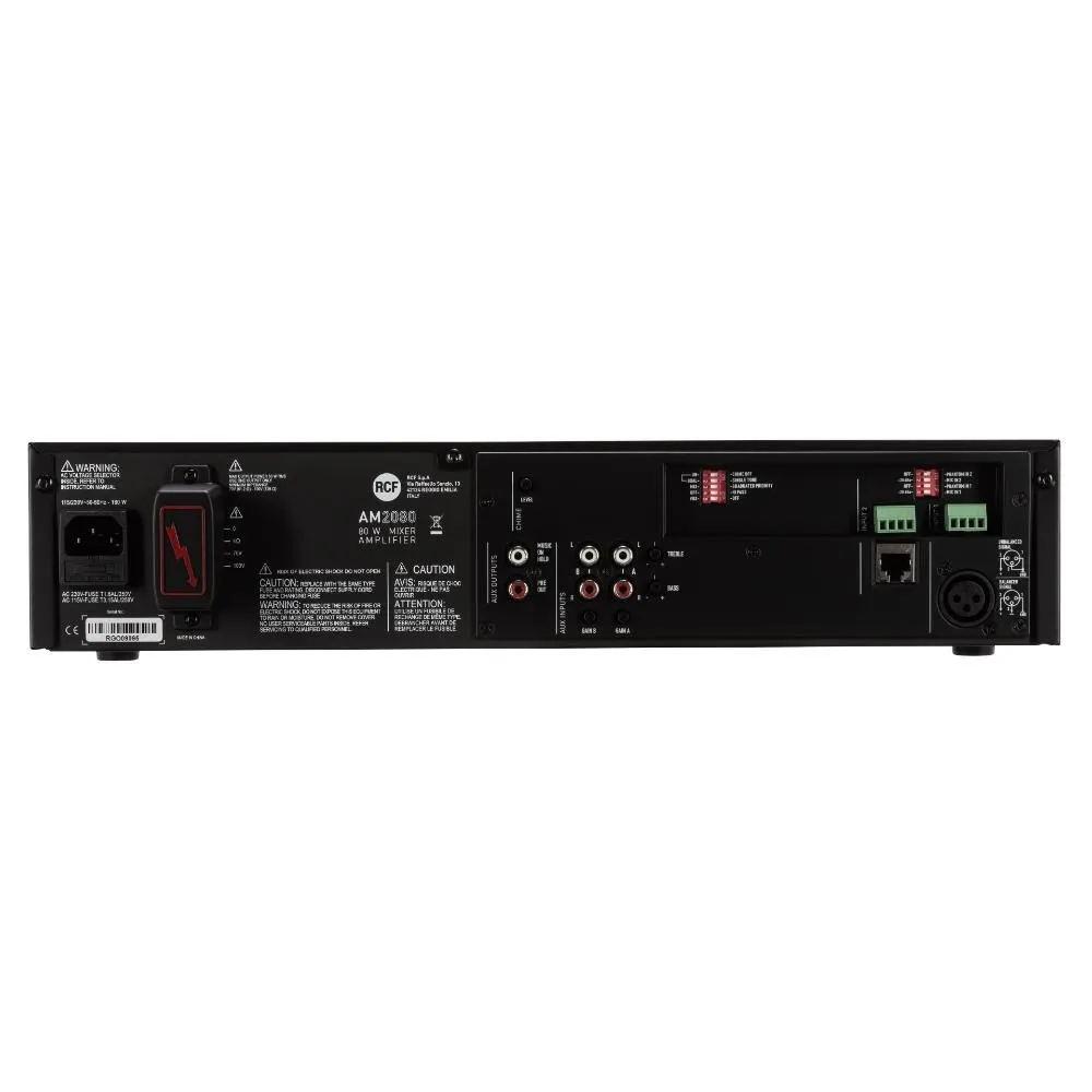 Amply Liền Mixer RCF AM 2080
