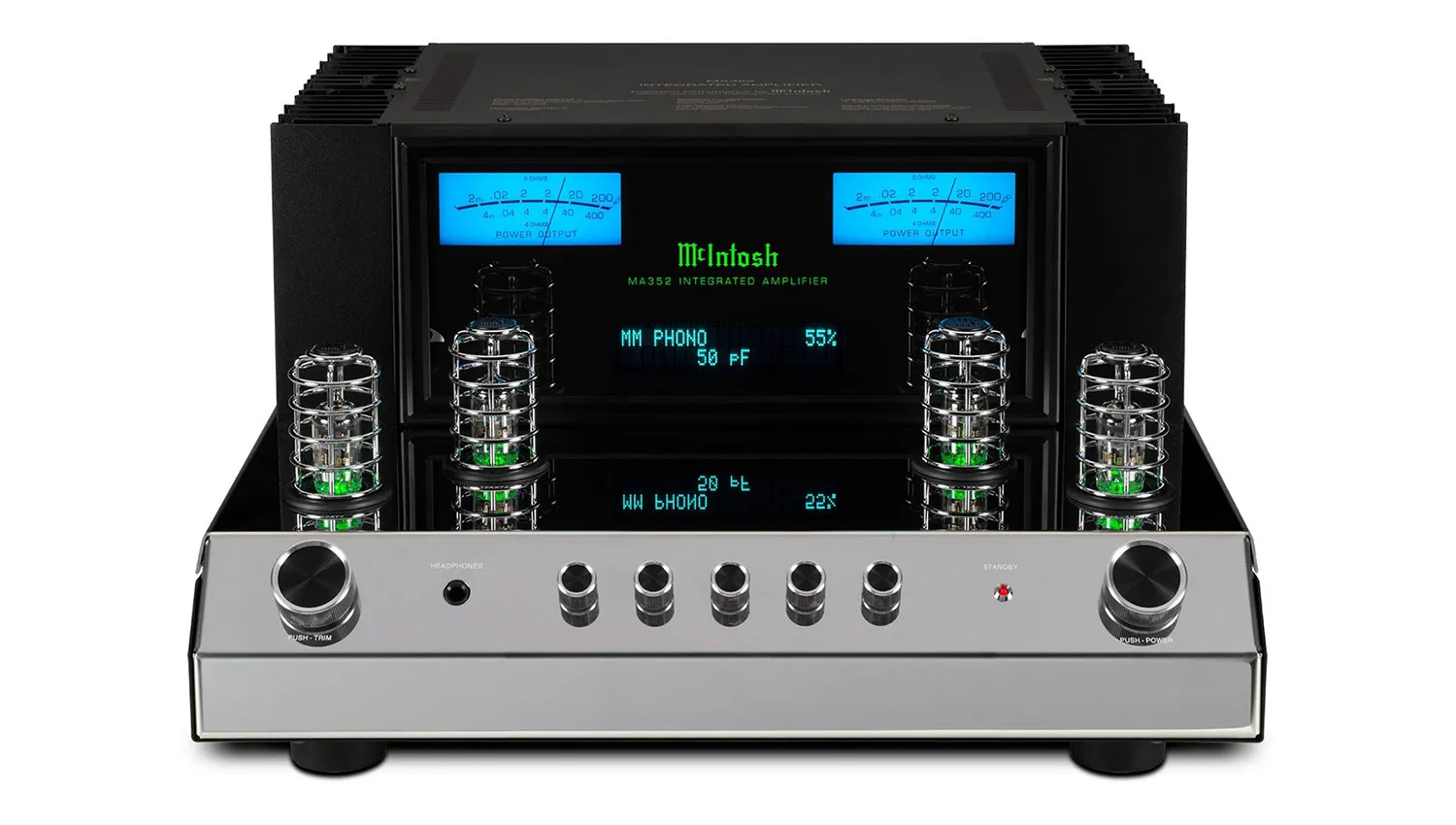 Amply McIntosh MA352 mặt trước