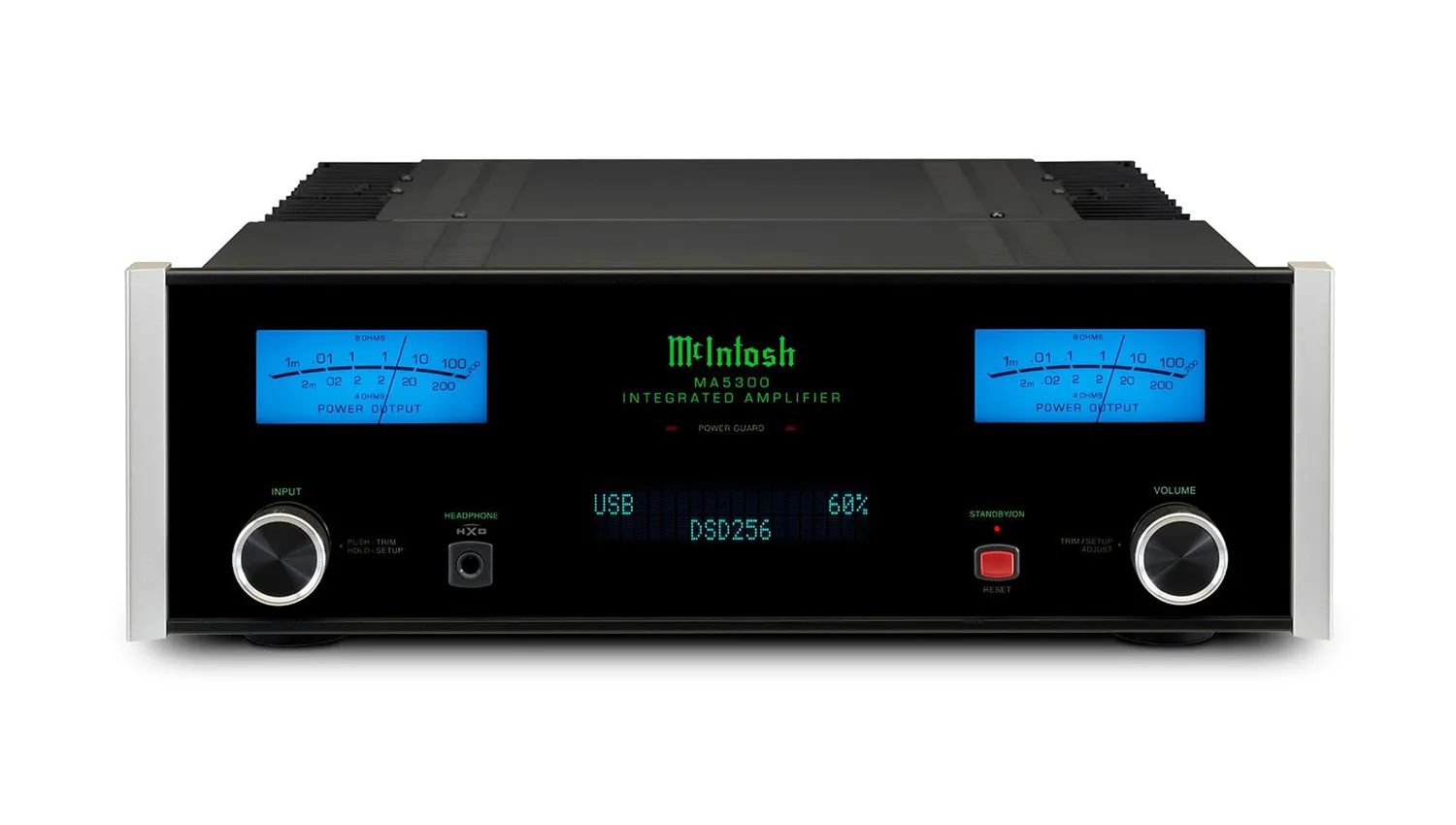 Amply McIntosh MA5300 mặt trước