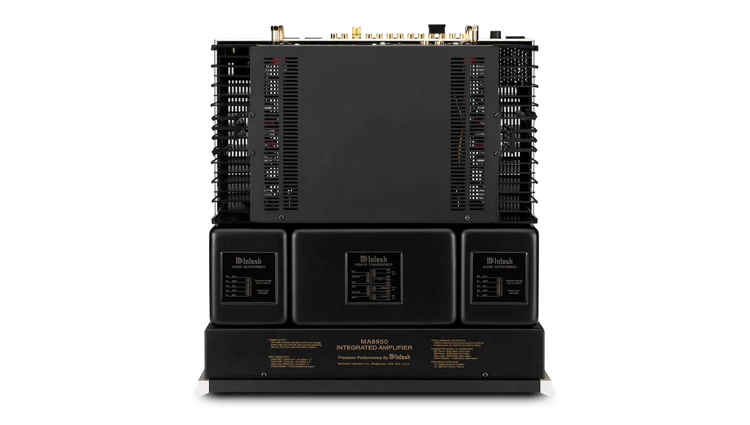 Amply McIntosh MA8950 mặt trên