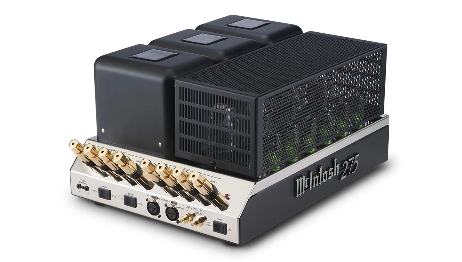Power Amply McIntosh MC275 VI mặt nghiêng trái