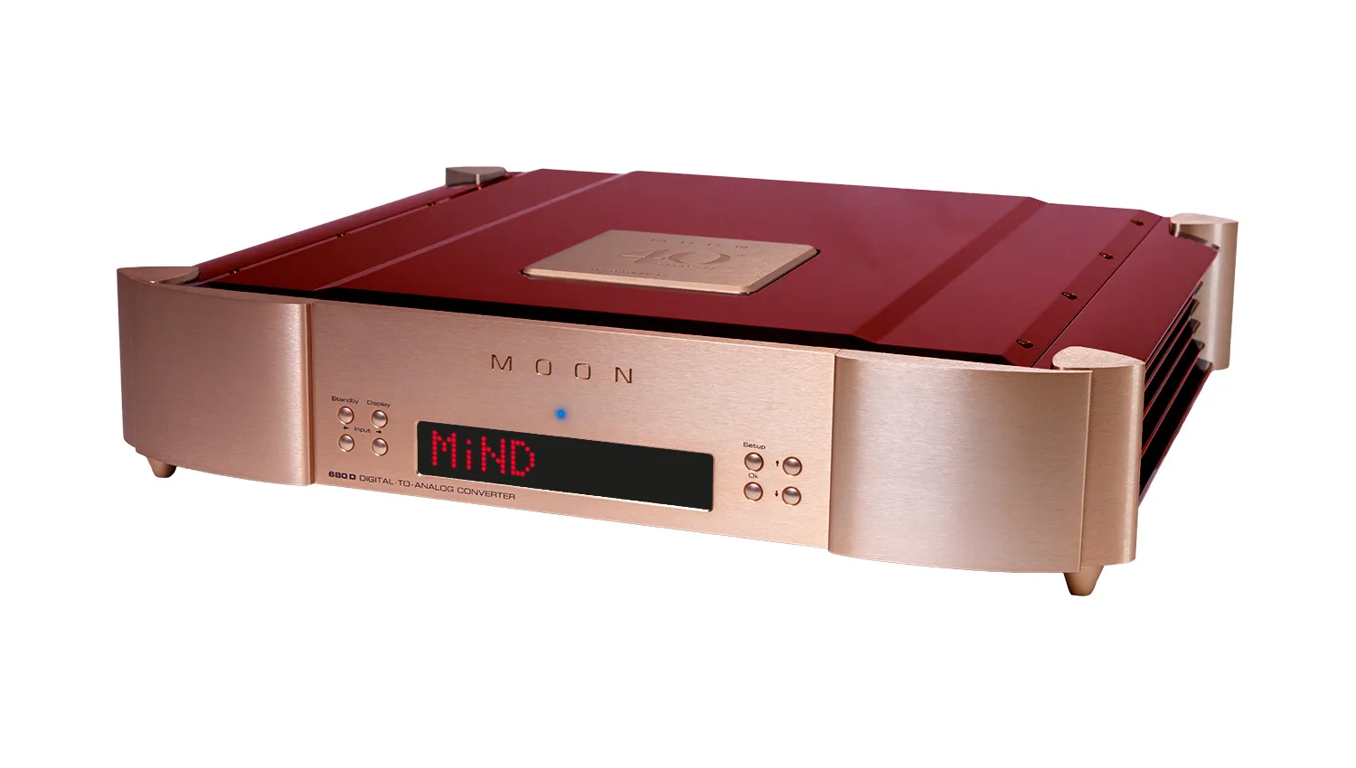 Amply Moon 600i v2 40th Anniversary mặt trước