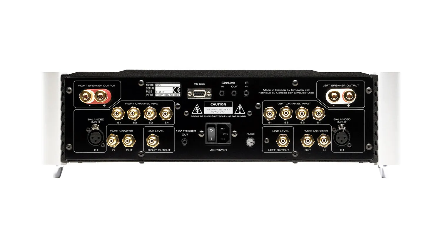 Amply Moon Evo 700I mặt sau