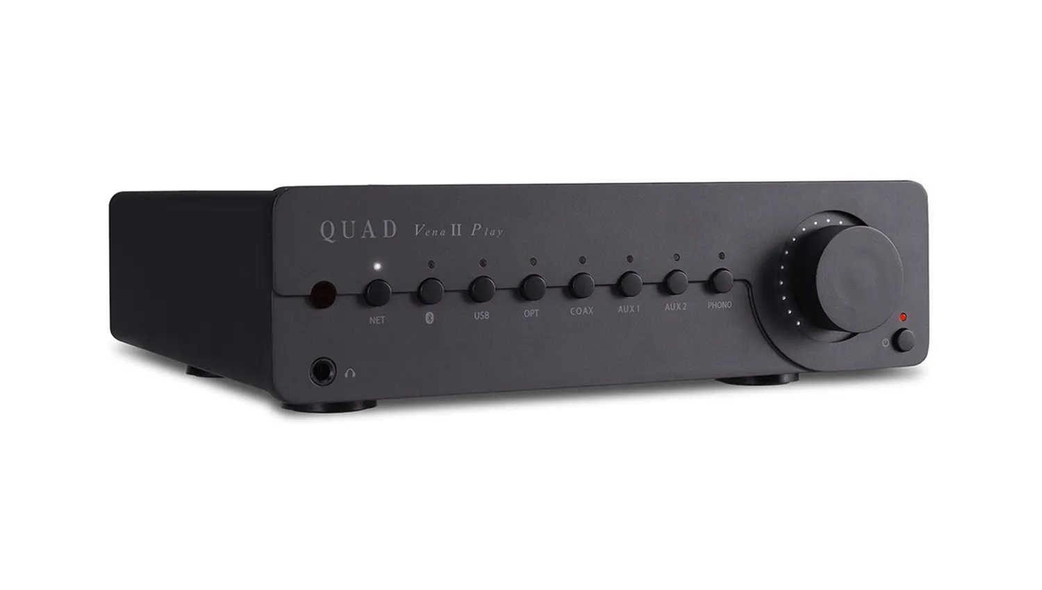 Amply Quad Vena II black mặt nghiêng trái