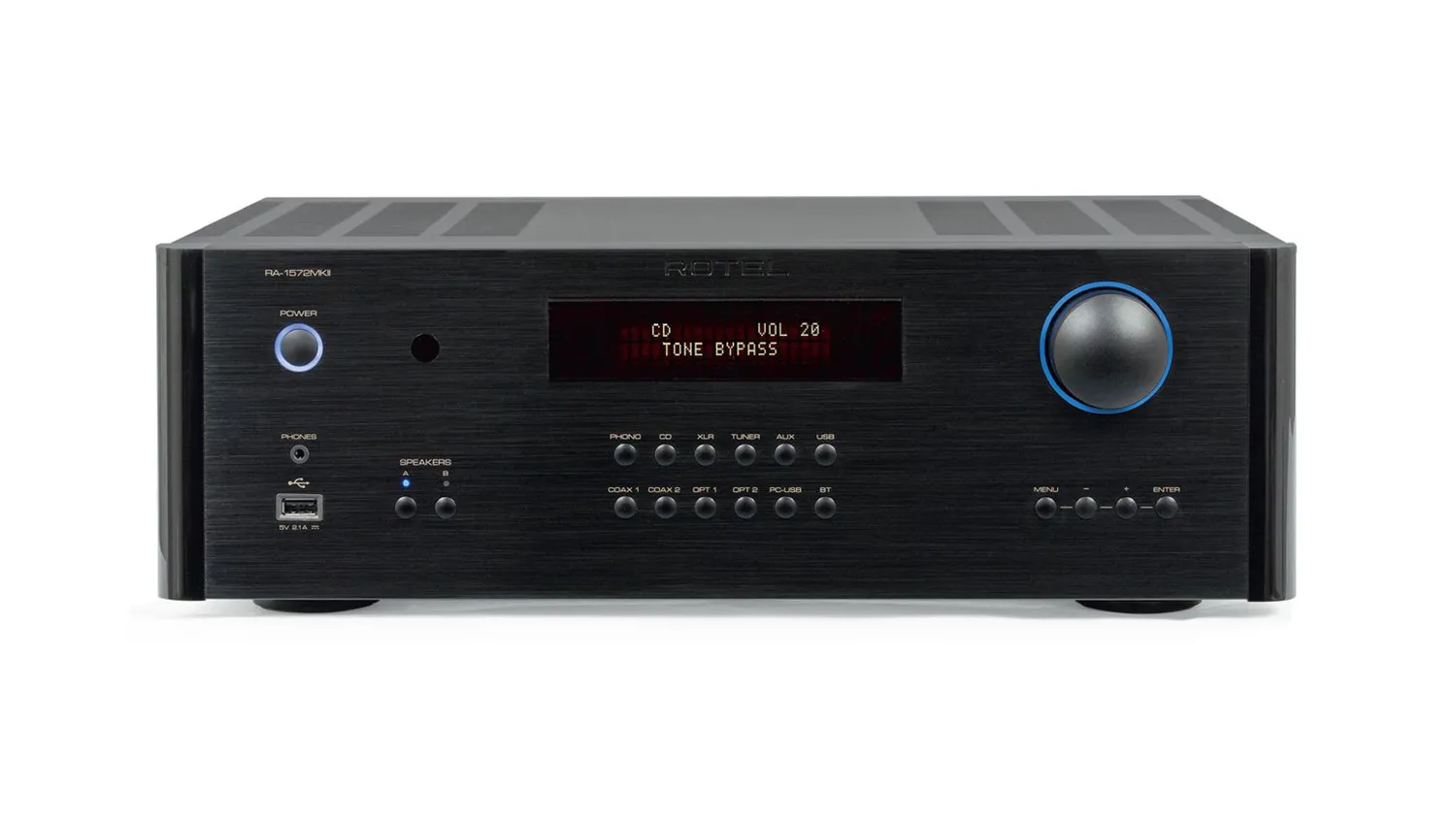 Amply Rotel RA-1572 MKII mặt trước