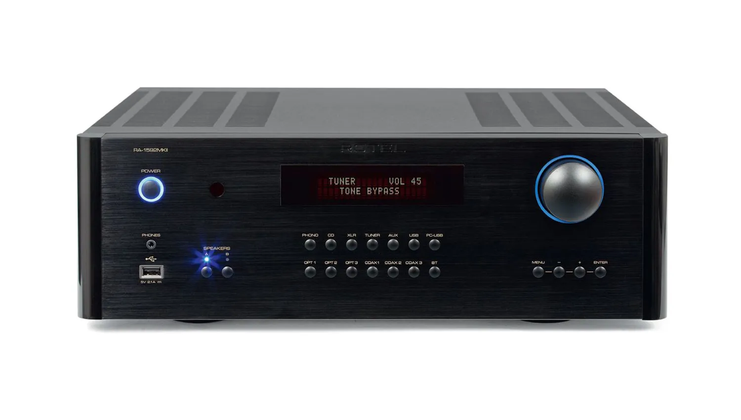 Amply Rotel RA-1592 MKII mặt trước