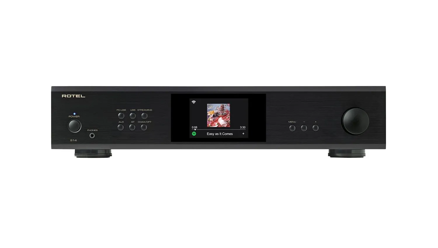 Amply Rotel Integrated Network Stream S14 mặt trước