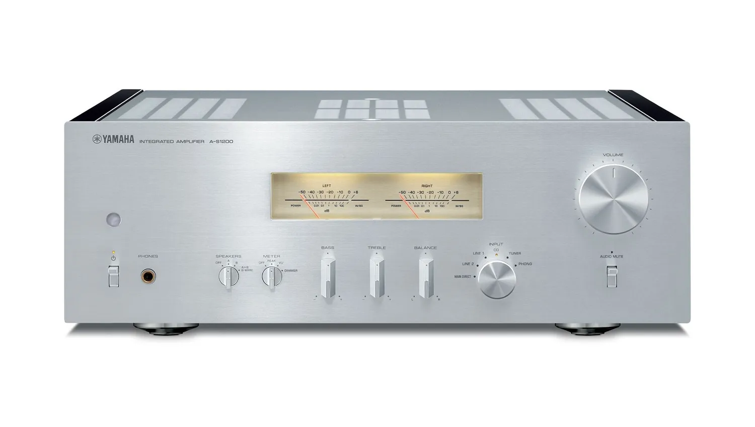 Amply Yamaha A-S1200 Silver mặt trước