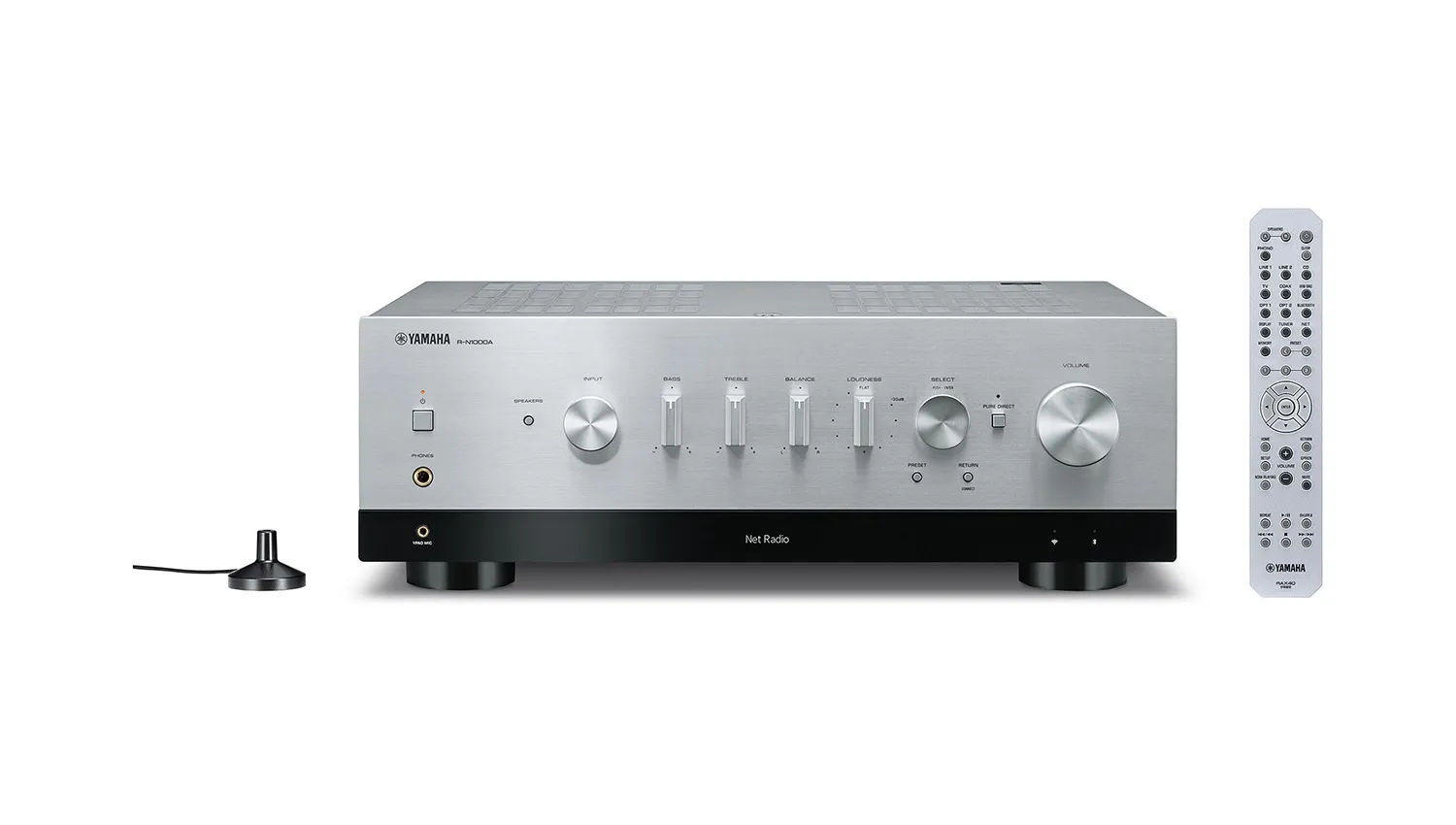 Amply Yamaha R-N1000A Silver