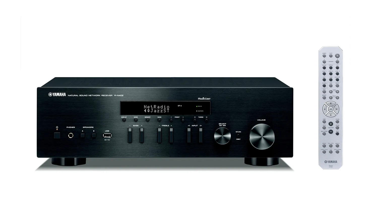 Amply Yamaha R N402 mặt trước