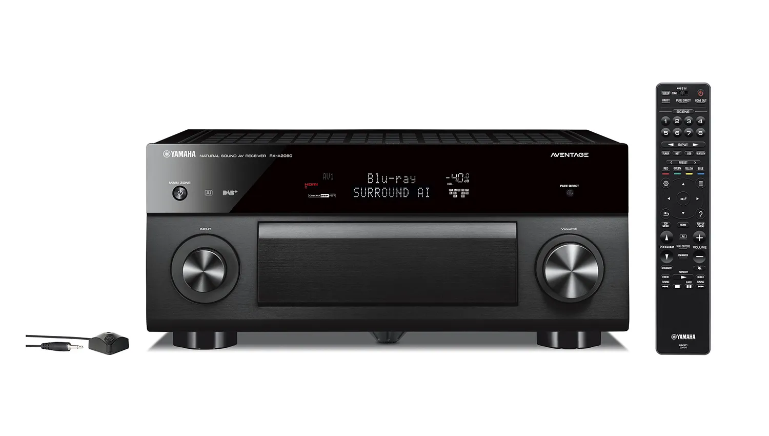Amply Yamaha RX A2080 mặt trước