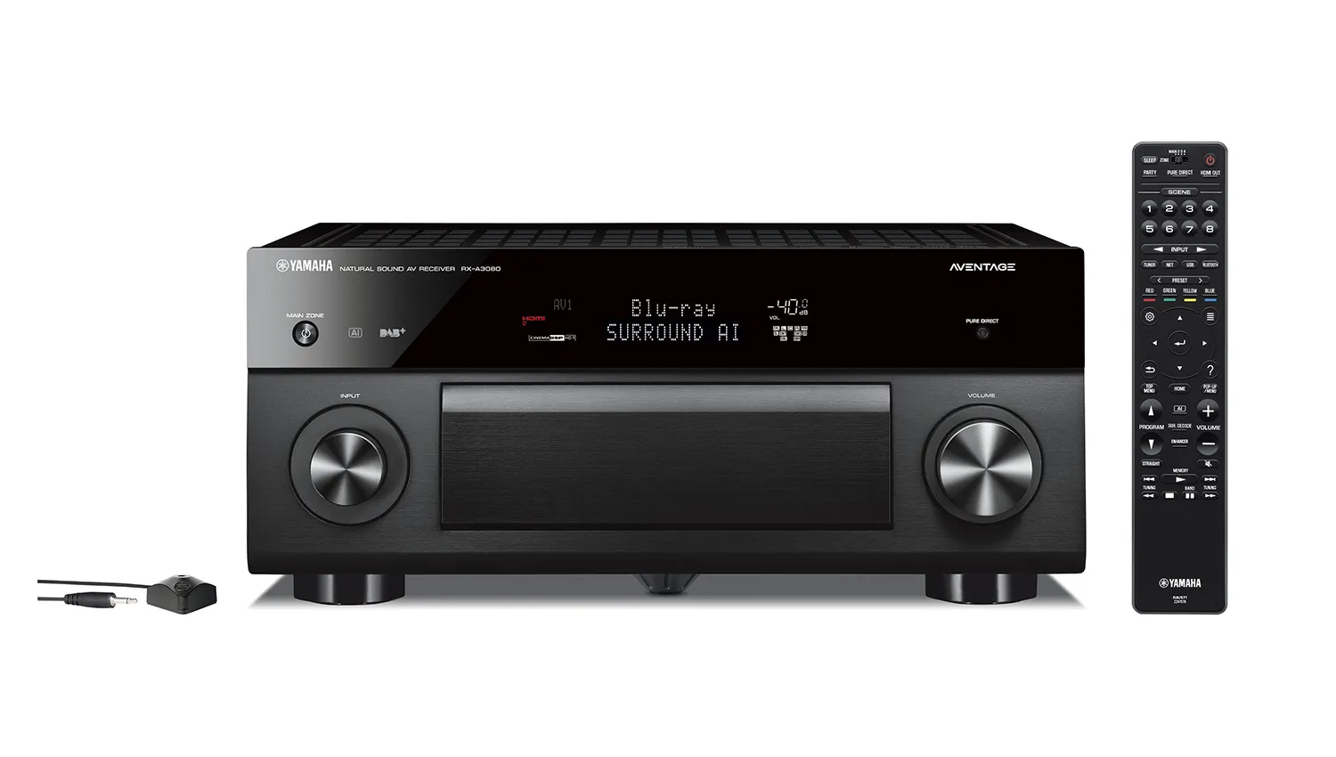 Amply Yamaha RX A3080 mặt trước