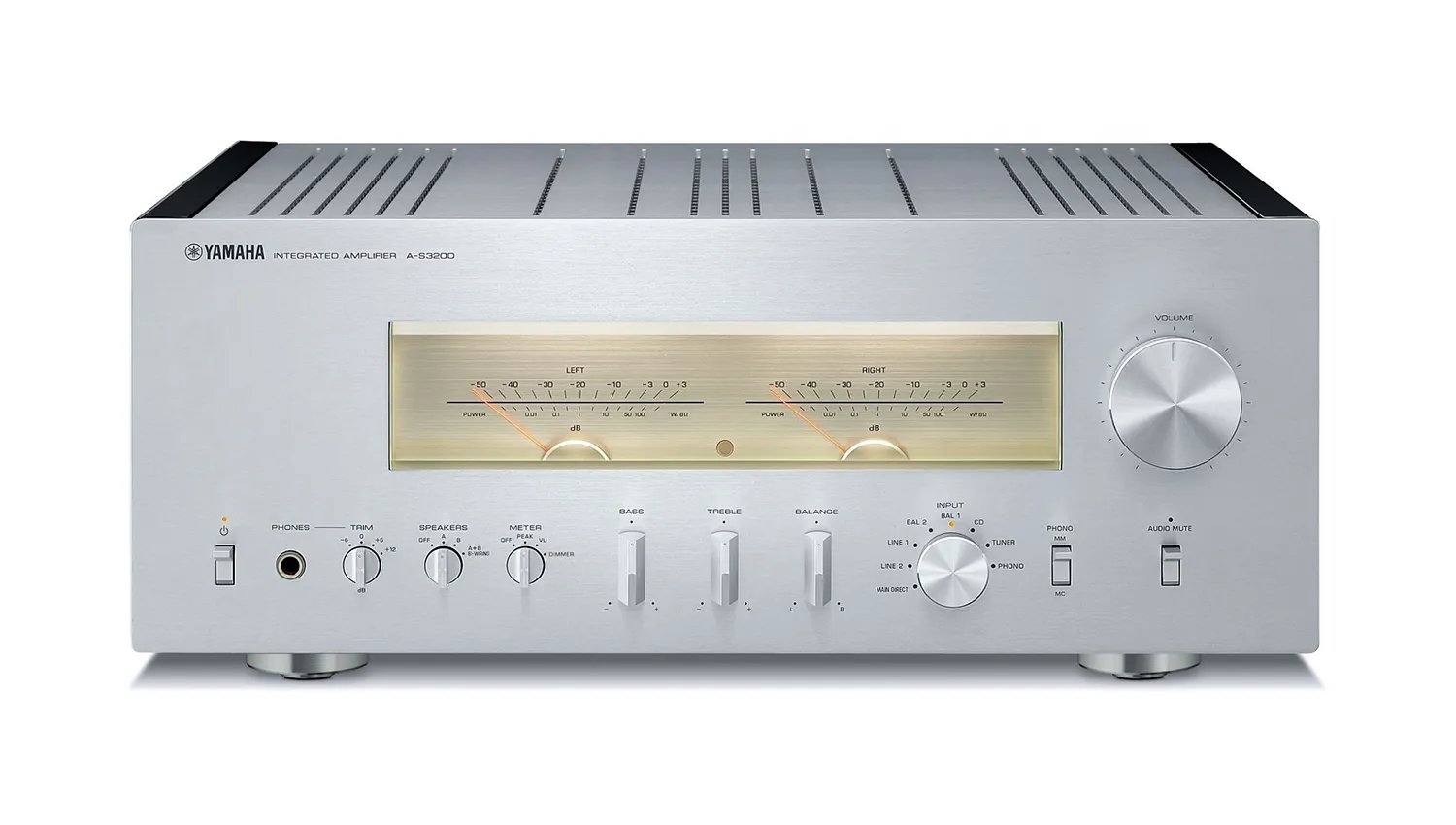 Amply Yamaha A S3200 Silver mặt trước