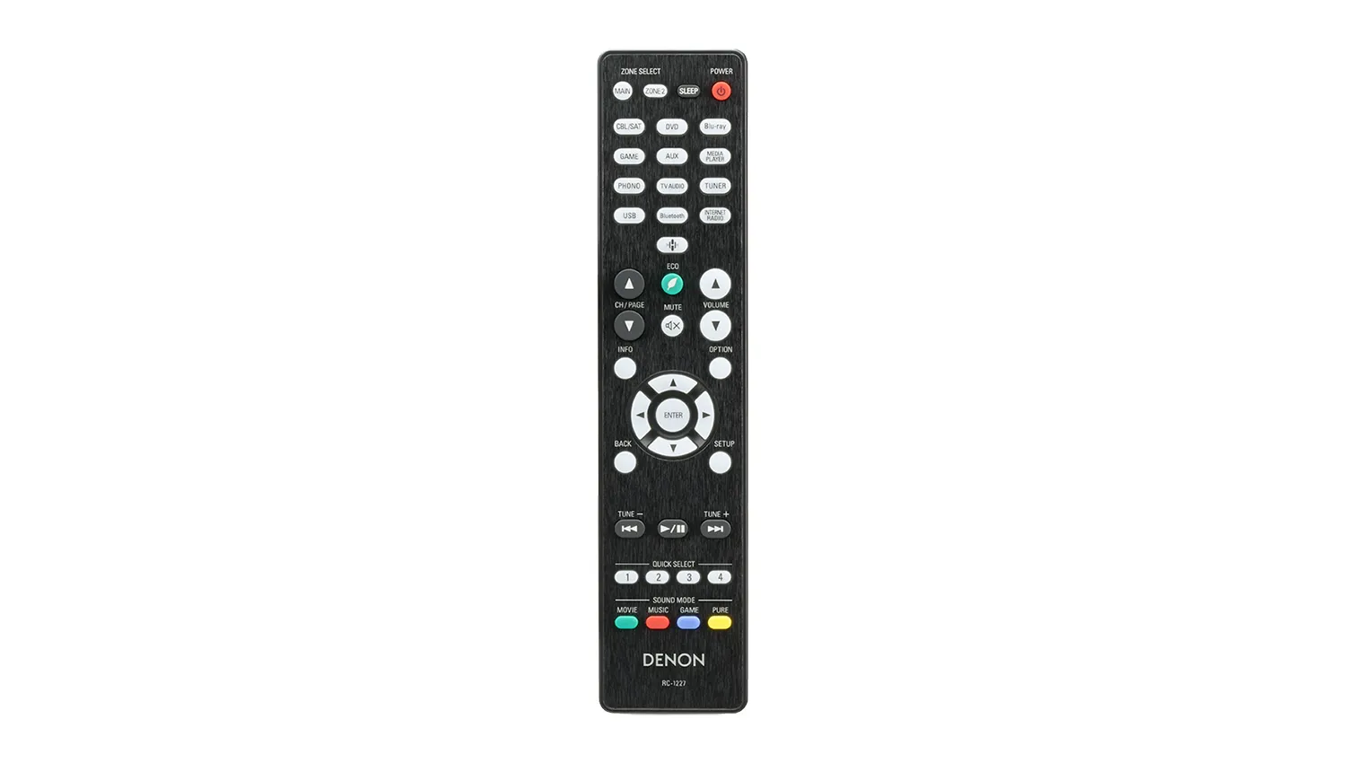 điều khiển Amply Denon AVR X1500H