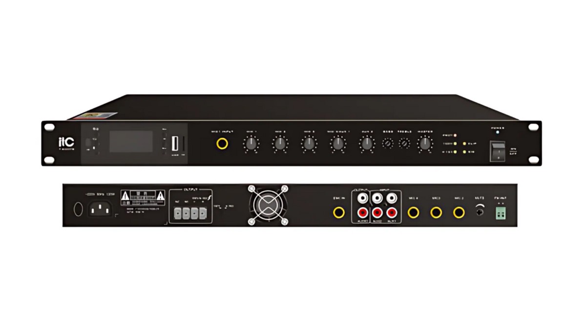 Hệ thống âm thanh nhà xưởng, thông báo nhạc nền 02 (ITC T-776H, ITC T-120DTB, BCE U900 Plus X) - Hình 2