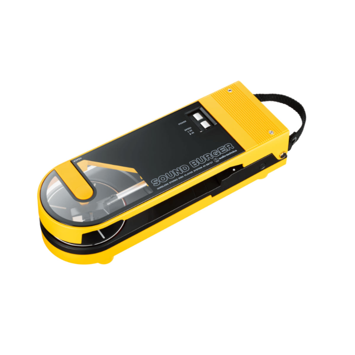 Mâm Đĩa Than Audio Technica Sound Burger - Portable Bluetooth Turntable TATSB727 - Hình 3