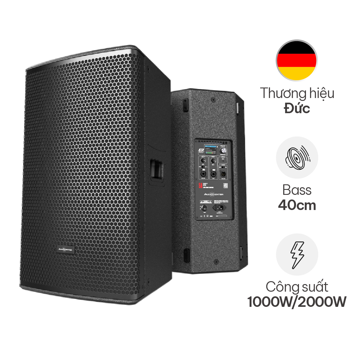 Dàn âm thanh hội trường Audiocenter 01 (50-100m2) - Hình 2