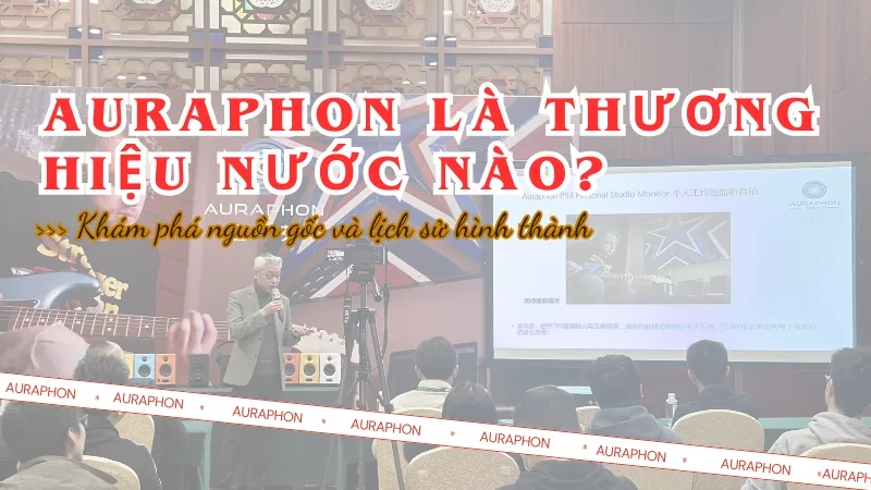 Auraphon là thương hiệu nước nào? Nguồn gốc & lịch sử hình thành