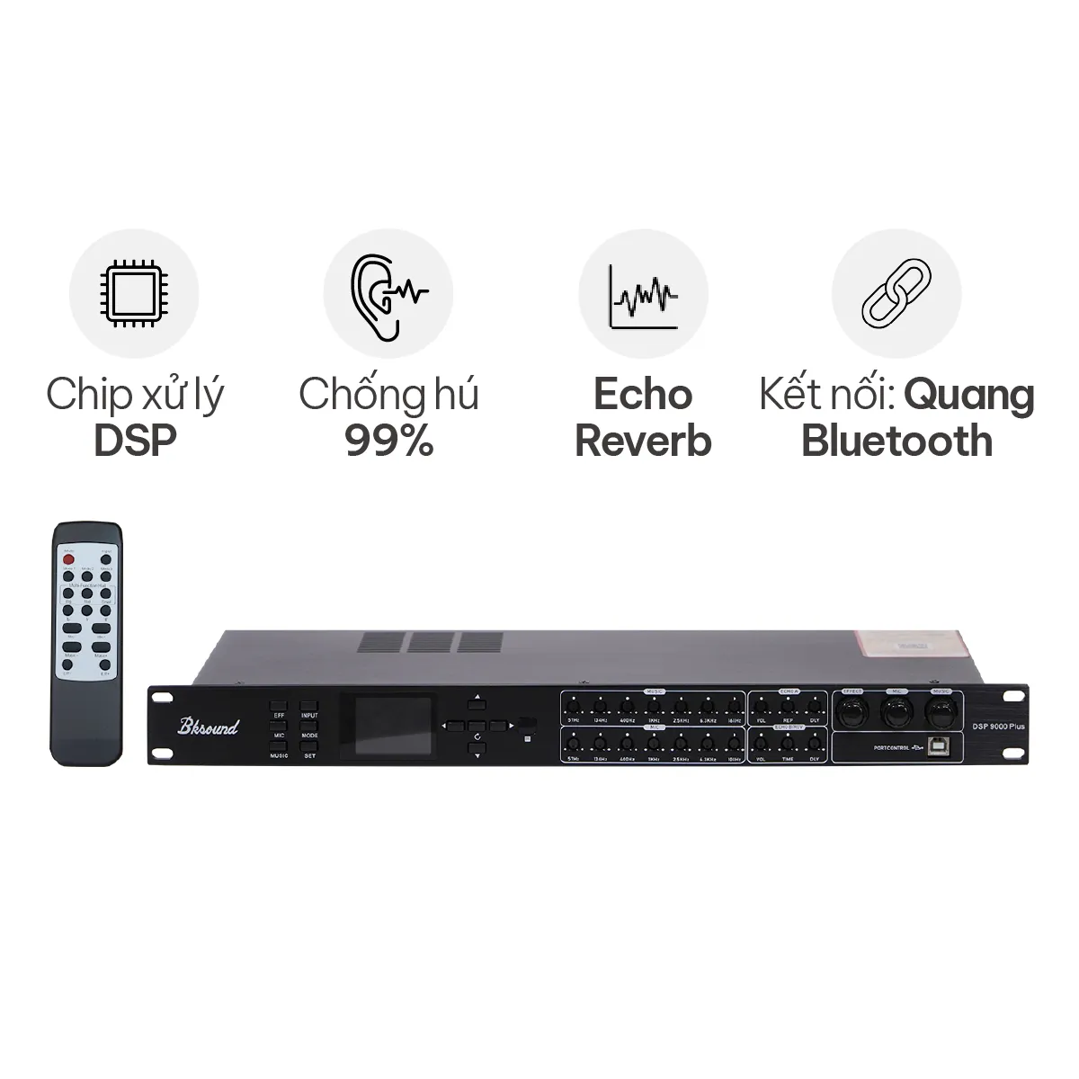 Vang số chỉnh cơ Bksound DSP 9000 Plus