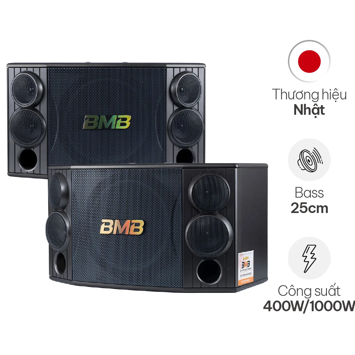 Loa Karaoke BMB CSD 880SE (Bass 25cm)