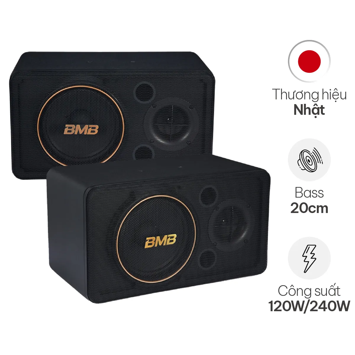 Loa BMB CSJ-08 SE (Bass 20cm)