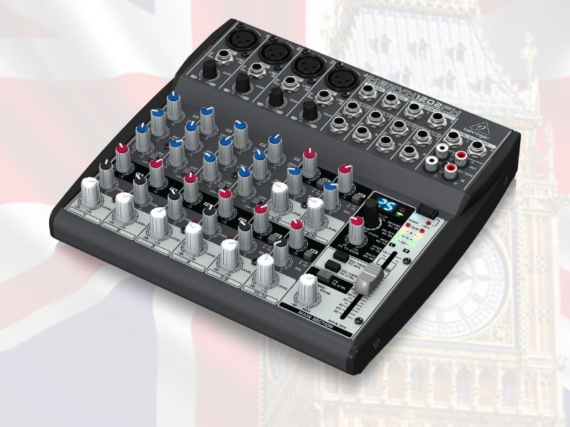 B&agrave;n mixer Behringer Xenyx 1202FX