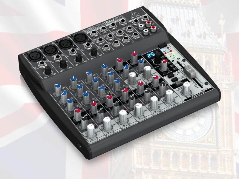 B&agrave;n mixer Behringer Xenyx 1202FX