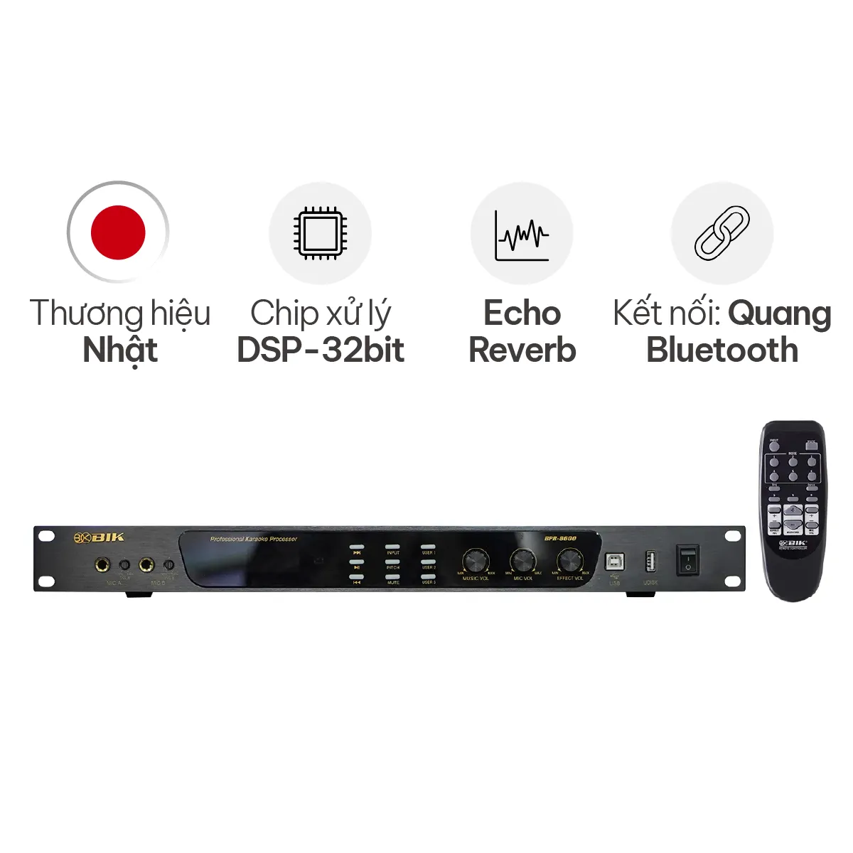 Vang số BIK BPR-8600