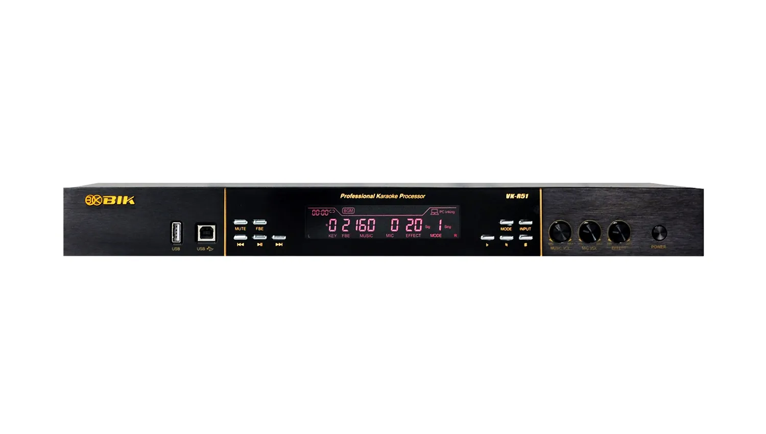 Combo đẩy vang KM18 (Audiocenter CT2400 + BIK VK-R51) - Hình 5