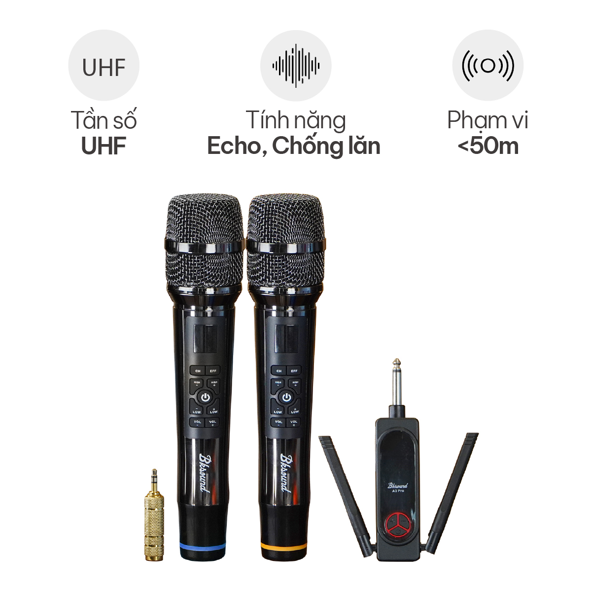 Micro không dây Bksound A3 Pro 2025