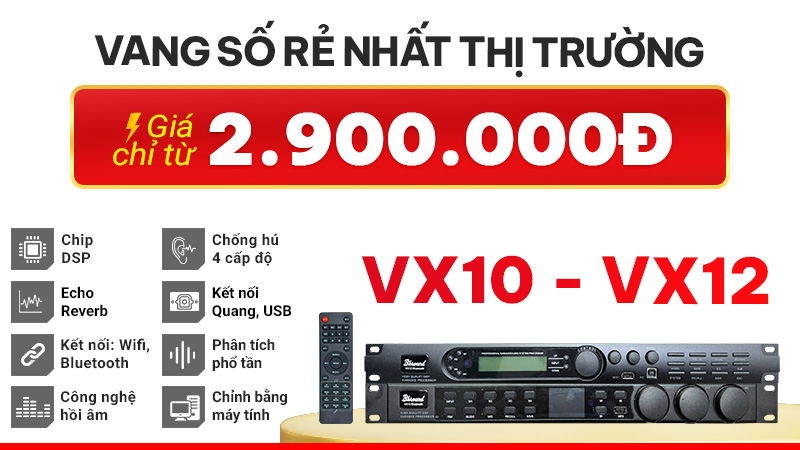 Đặt Trước Ngay Vang Số Bksound VX10 Và VX12 - Giảm Giá Cực Sâu Đến 40%, Chỉ Từ 2.900.000đ!