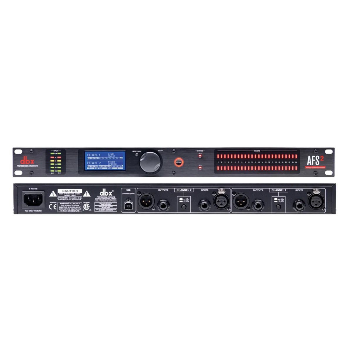 Bộ chống hú DBX AFS2 - Hình 3