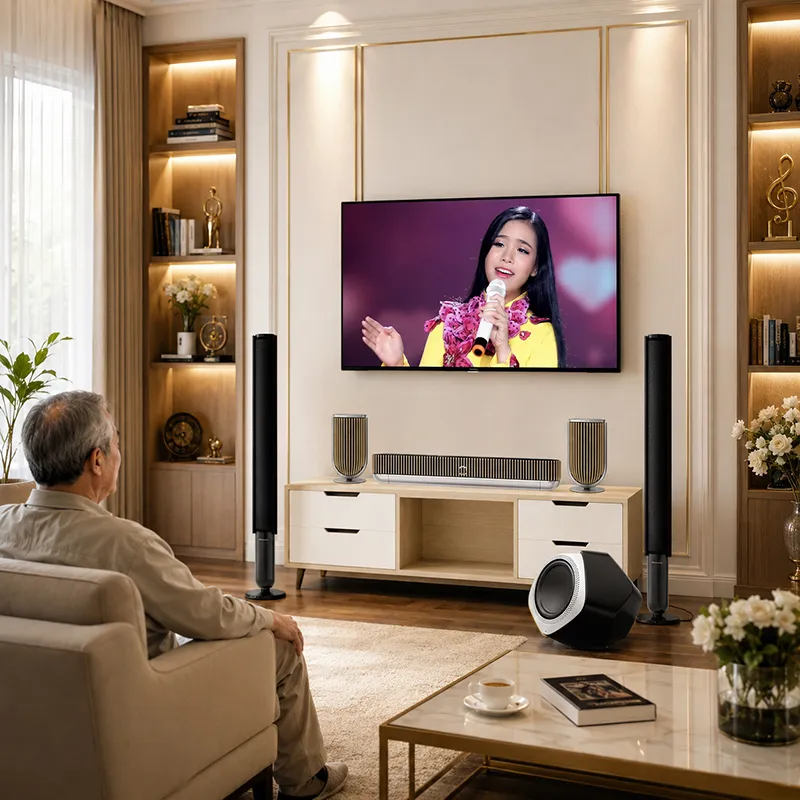 Bộ dàn âm thanh hi-end 5.2 Không dây B&O 02