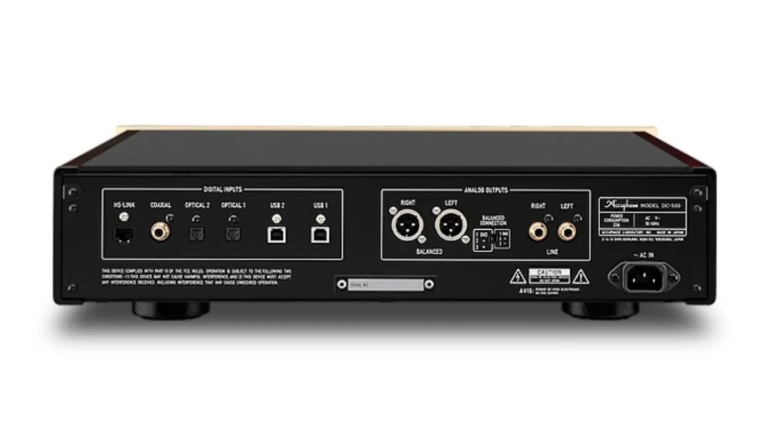 Bộ giải mã Accuphase DC-500