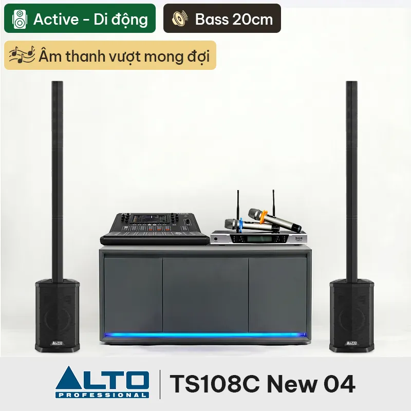 Combo loa cột Alto TS108C New 04