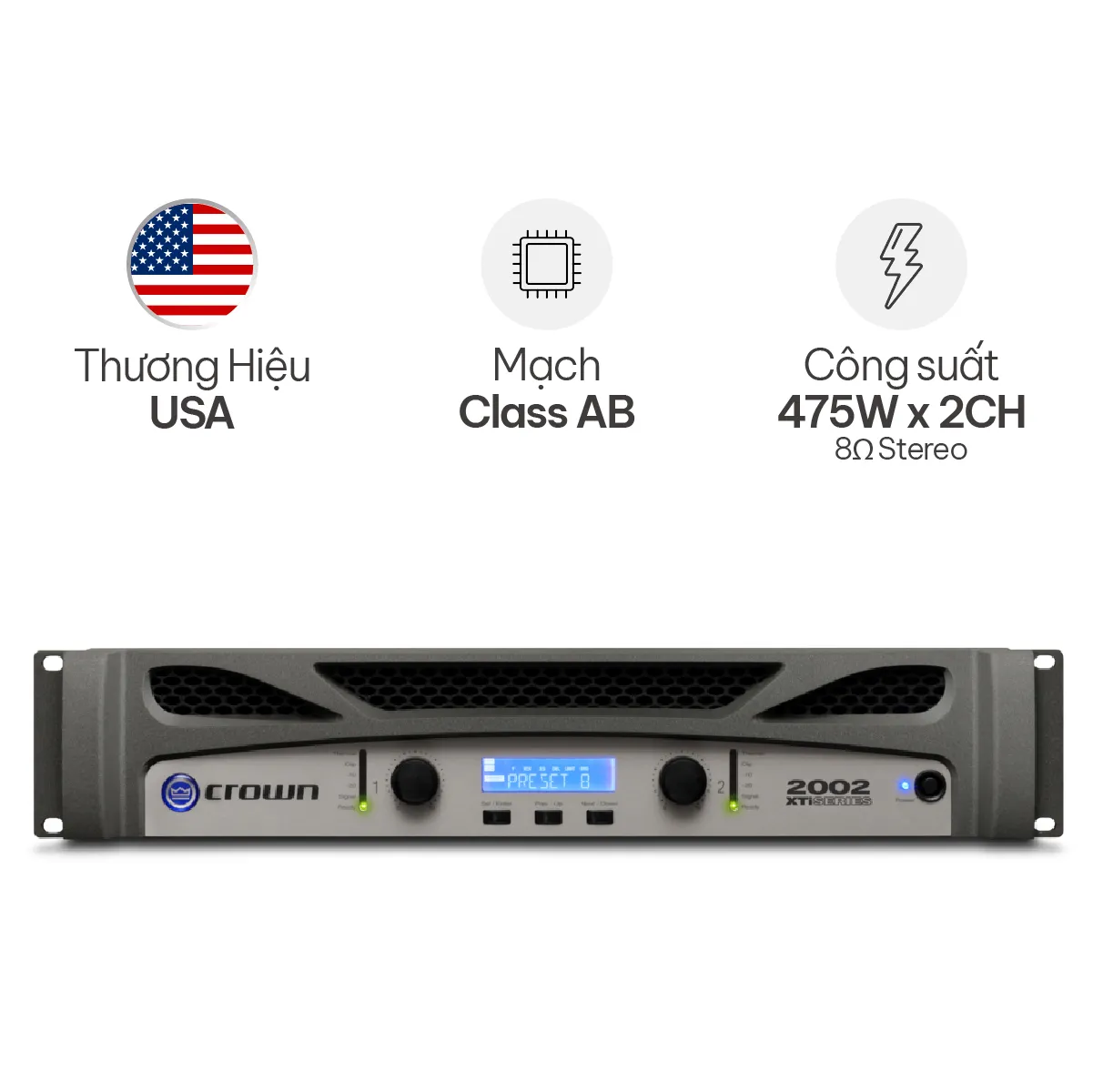 Cục Đẩy Crown XTi 2002