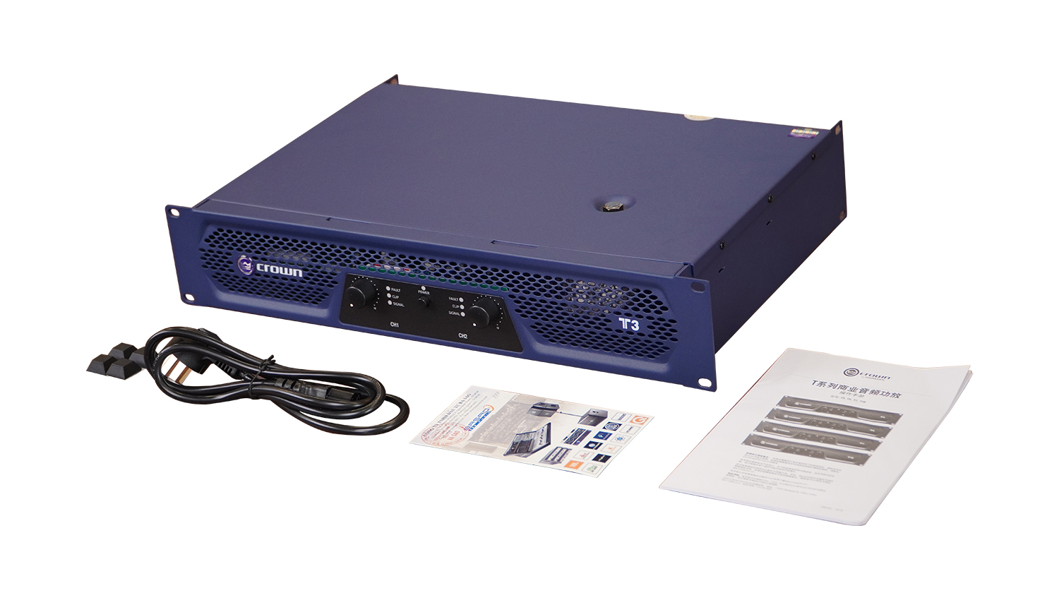 Cục đẩy công suất 2 kênh Crown T3