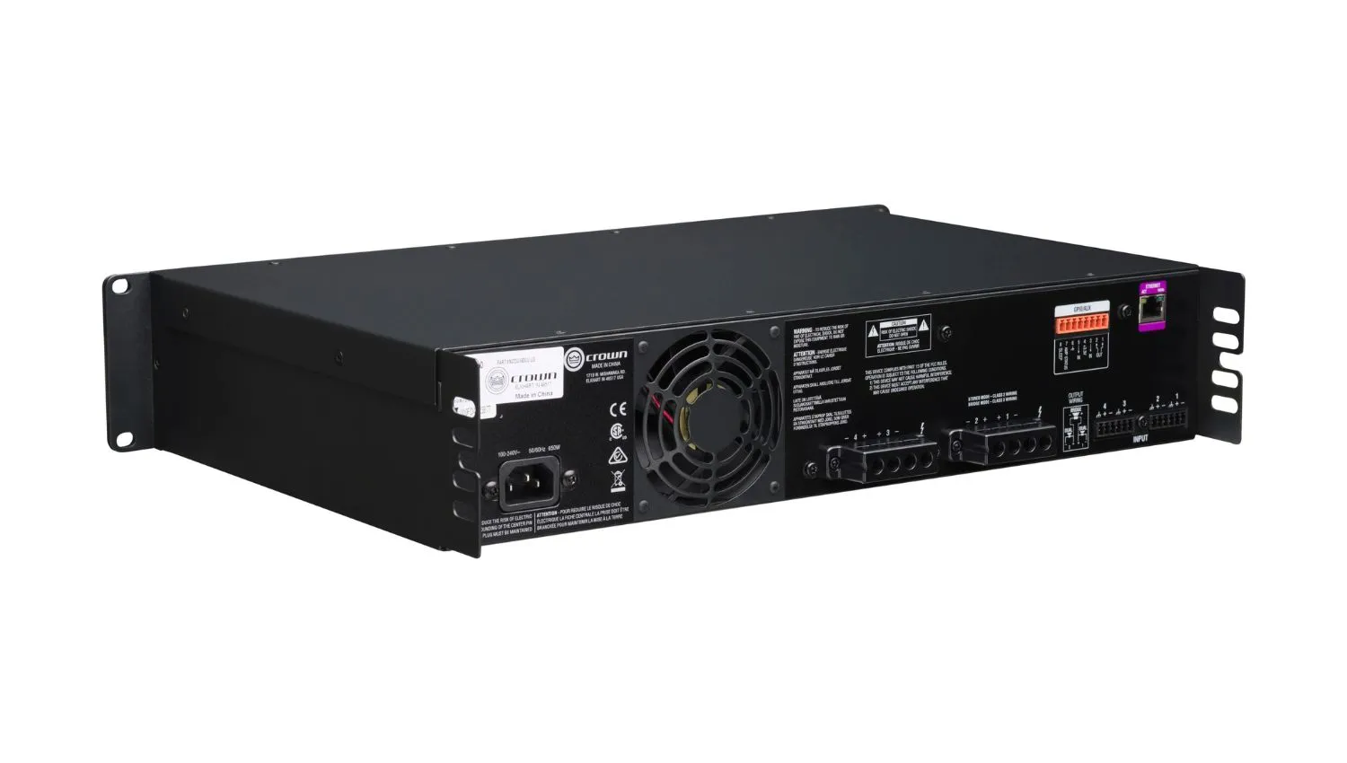 Cục đẩy công suất 4 kênh Crown CDi 4|600 (có Bridge) - Hình 9