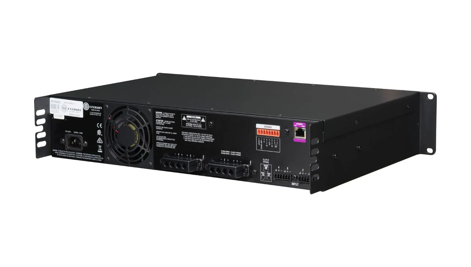 Cục đẩy công suất 4 kênh Crown CDi 4|600 (có Bridge) - Hình 8
