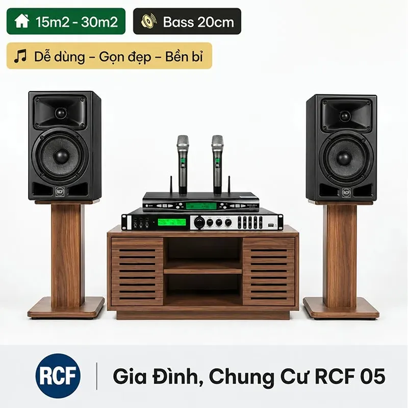 Dàn Karaoke Gia Đình, Chung Cư RCF 05
