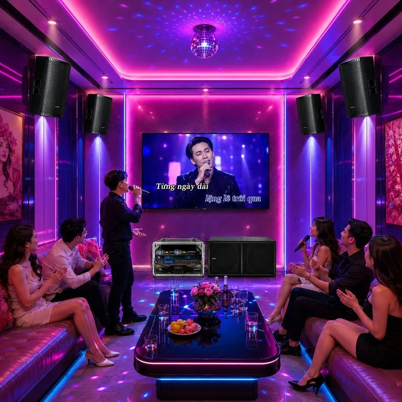 Dàn Karaoke Kinh Doanh Audiocenter GT01