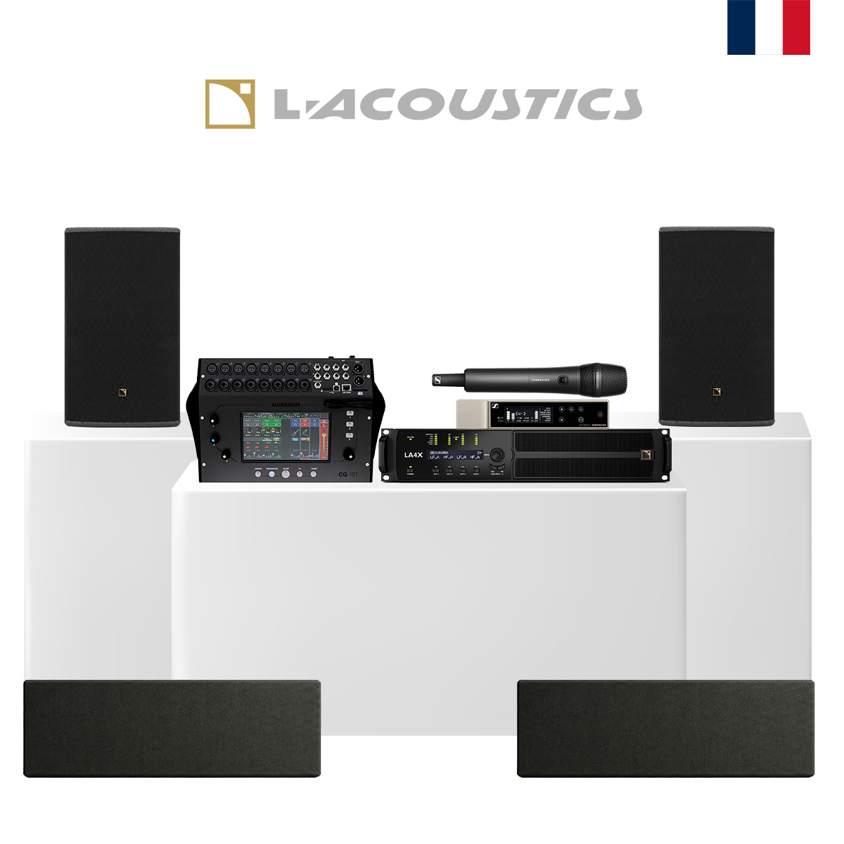 Dàn Karaoke L-Acoustics siêu VIP 02 (L-Acoustics X8, LA4X, Allen & Heath CQ-18T, Syva sub, Sennheiser EW-D 845)