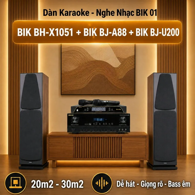 Dàn Karaoke - Nghe Nhạc BIK 01