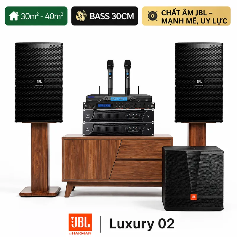 Dàn karaoke JBL Luxury 02