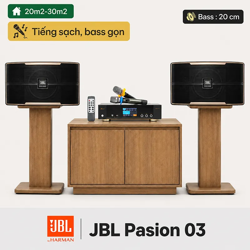 Dàn karaoke JBL Pasion 03