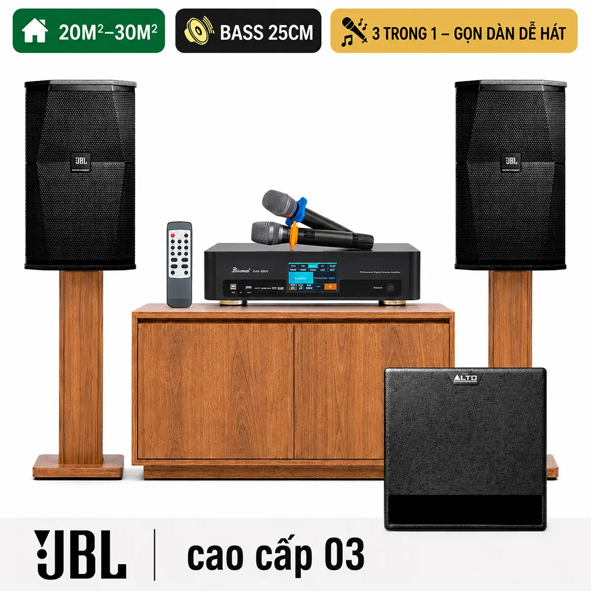 Dàn karaoke JBL cao cấp 03