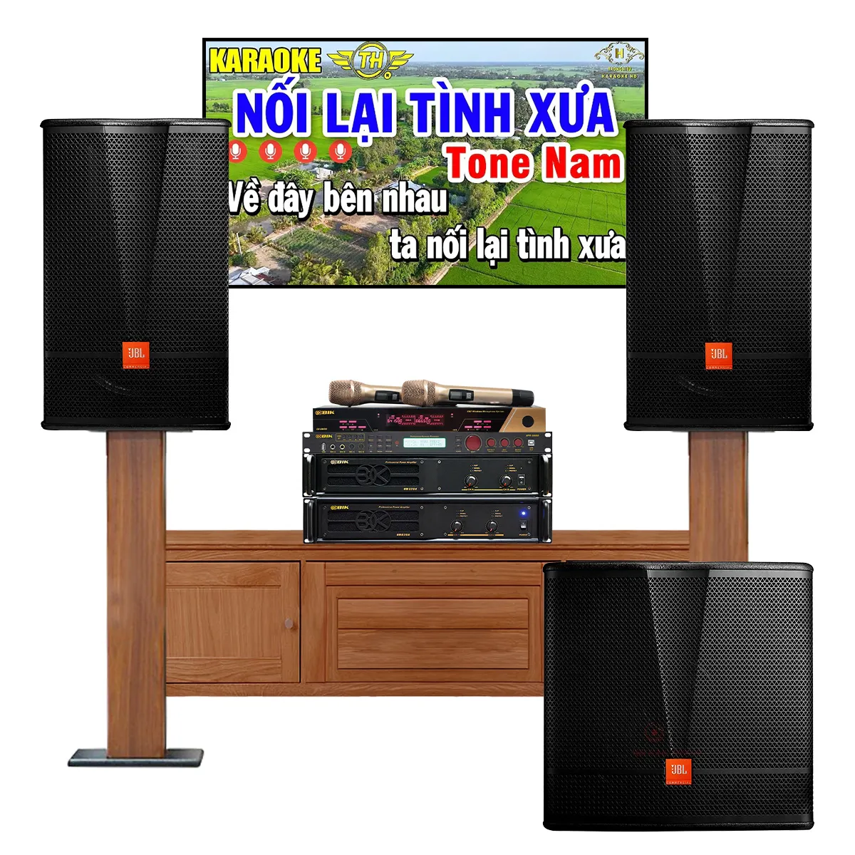 Dàn karaoke JBL cao cấp 24