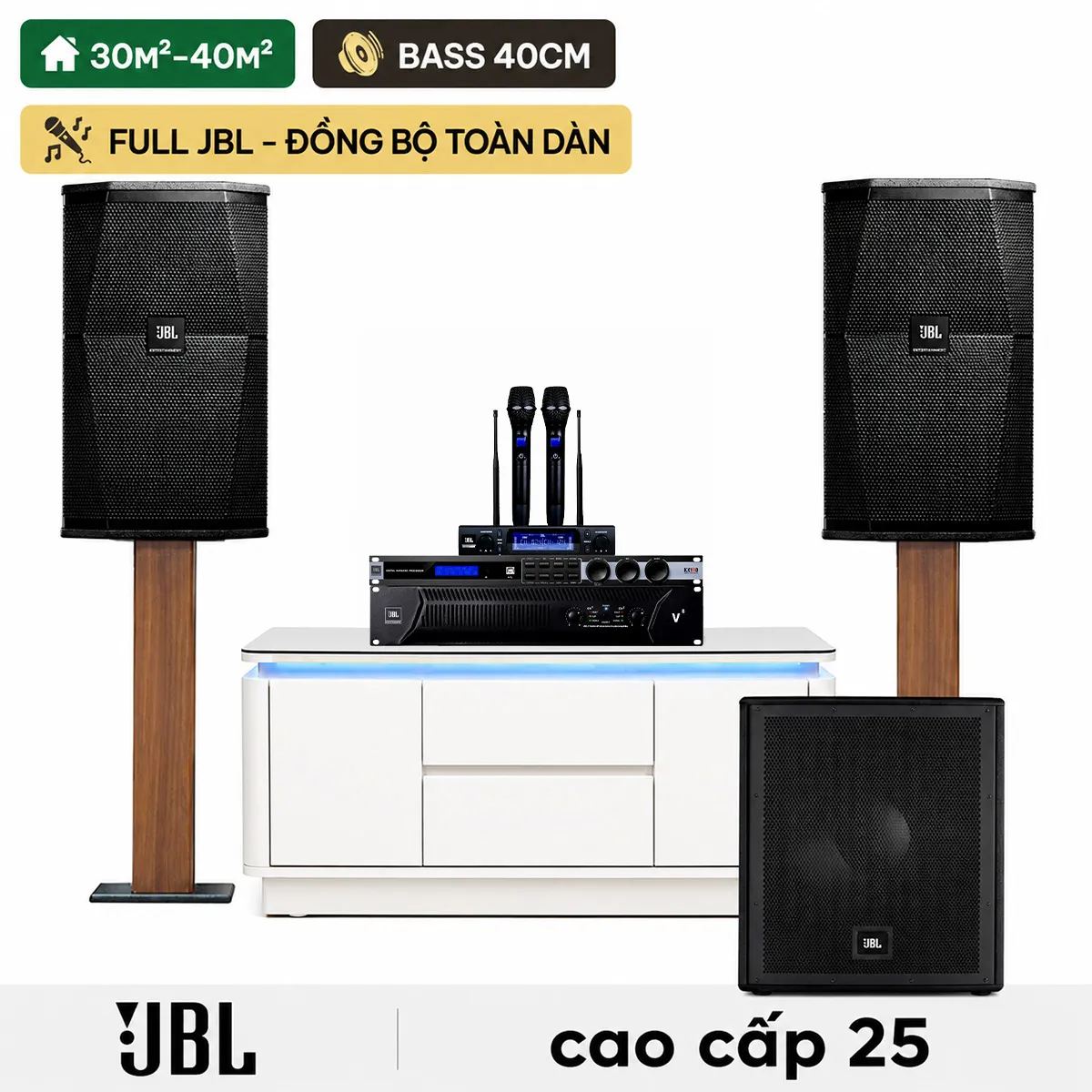 Dàn karaoke JBL cao cấp 25
