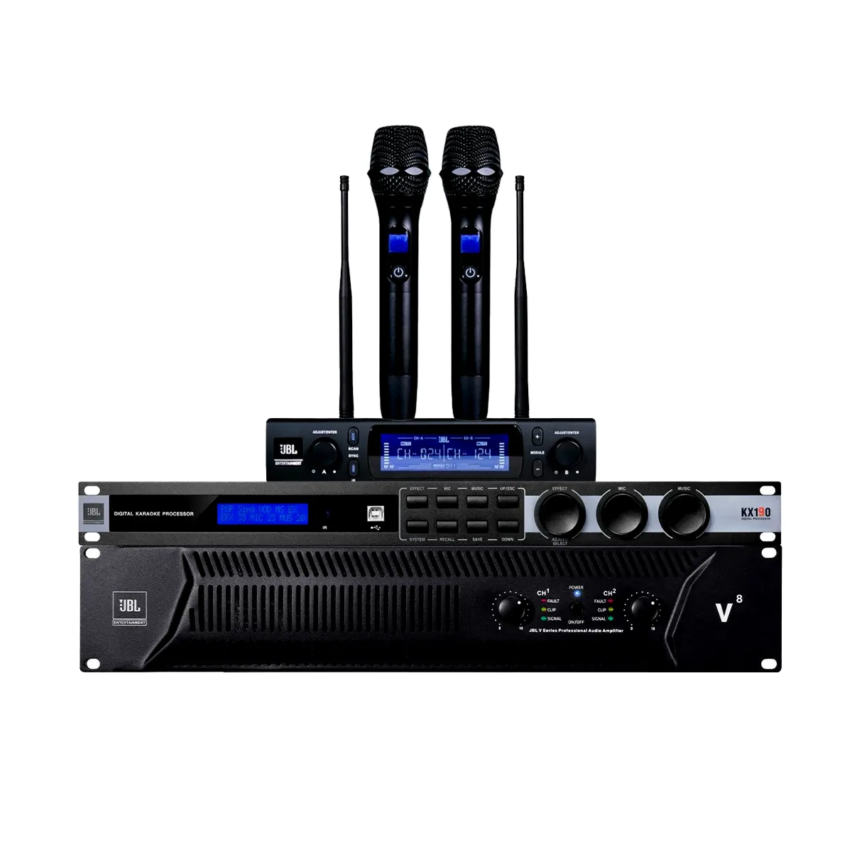 Dàn karaoke JBL cao cấp 25 (JBL XS15, JBL V8, JBL KX190, JBL IRX115S, JBL VM300) - Hình 10