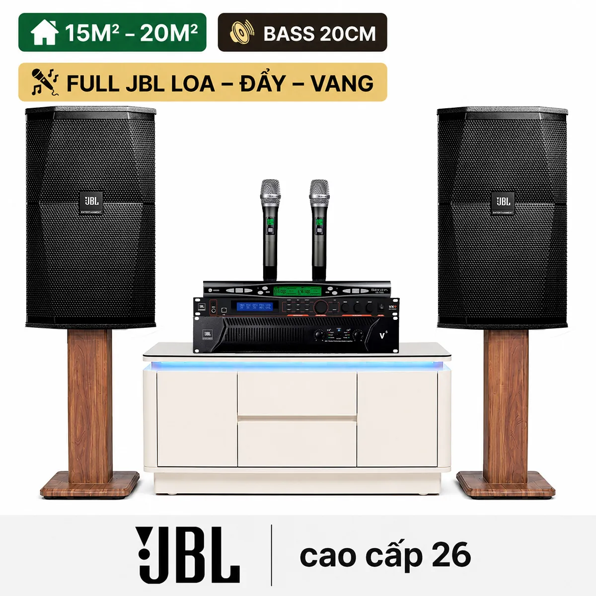 Dàn karaoke JBL cao cấp 26